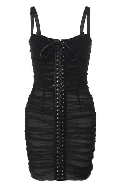 Женское платье со шнуровкой DOLCE & GABBANA, арт. F6C5DT/FLEAA