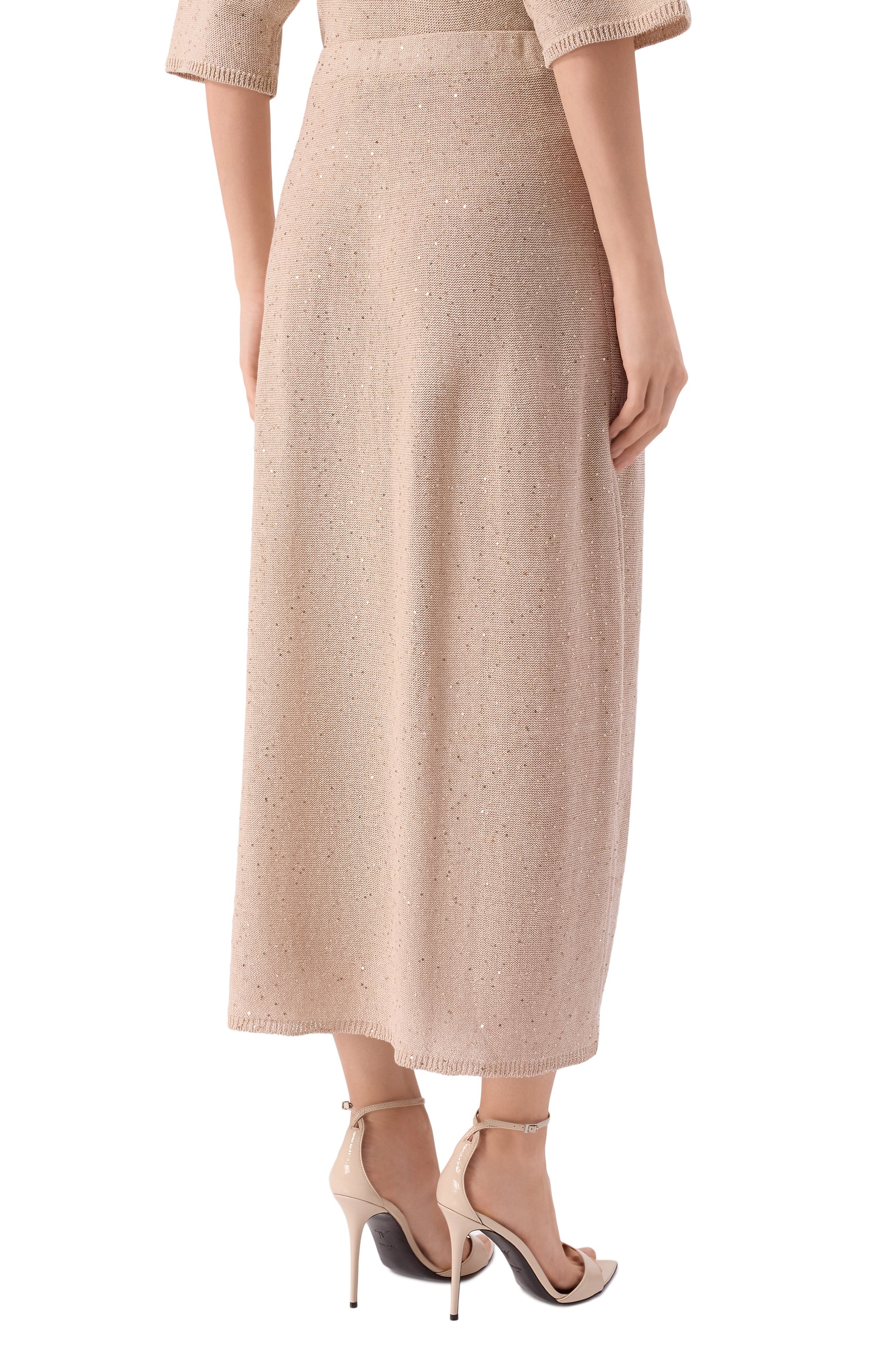 Юбка изо льна и хлопка ANTONELLI FIRENZE, арт. 41775Q/01625, фото 4