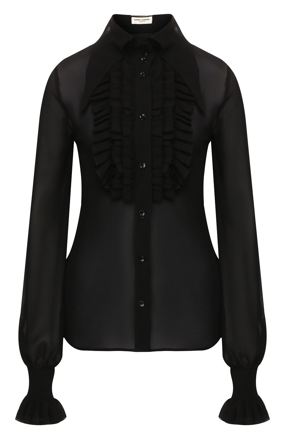 Шелковая блузка SAINT LAURENT, арт. 570746/Y059R, фото 1