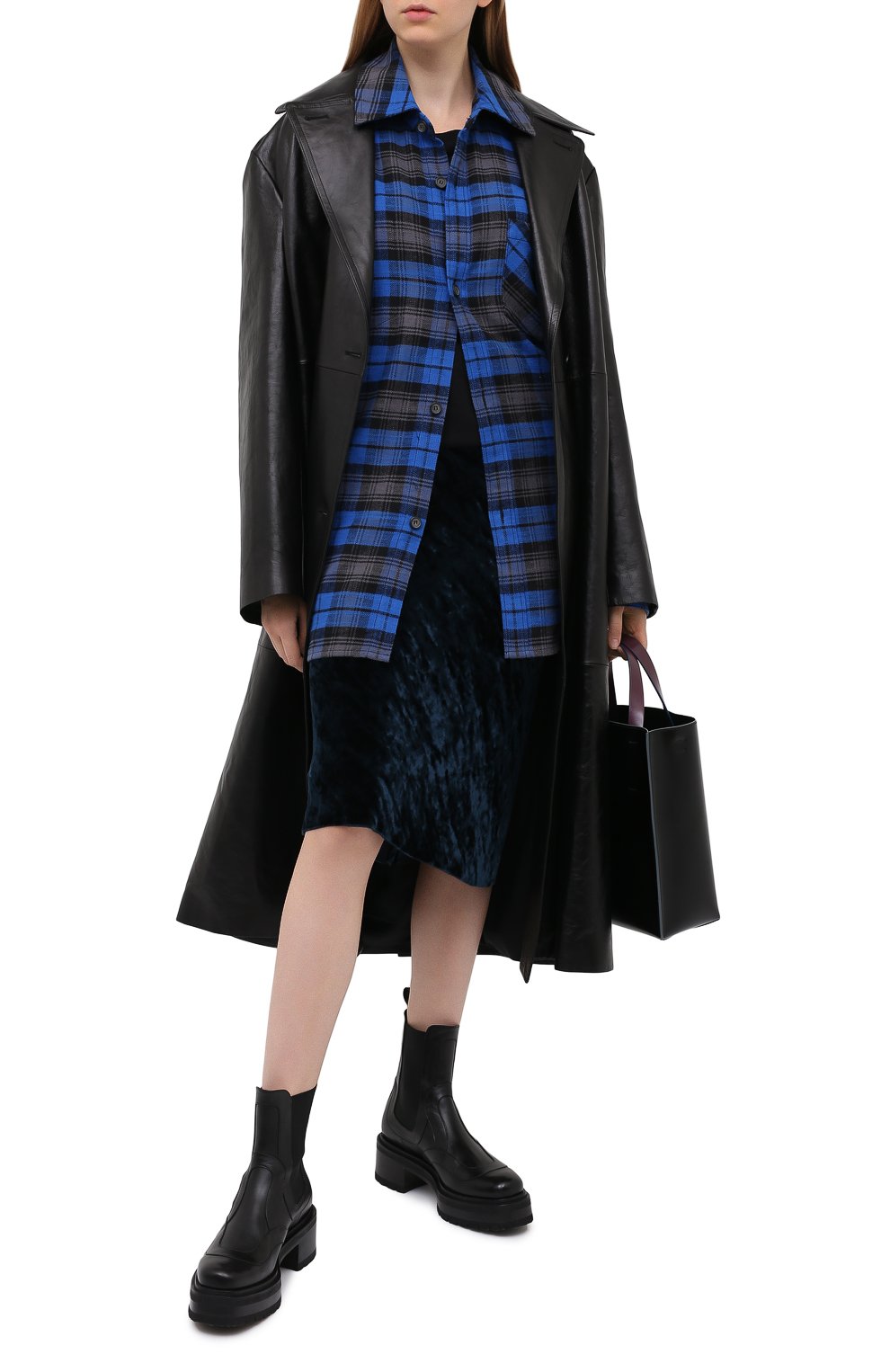 Юбка из вискозы и шелка DRIES VAN NOTEN, арт. 202-10820-1349, фото 2