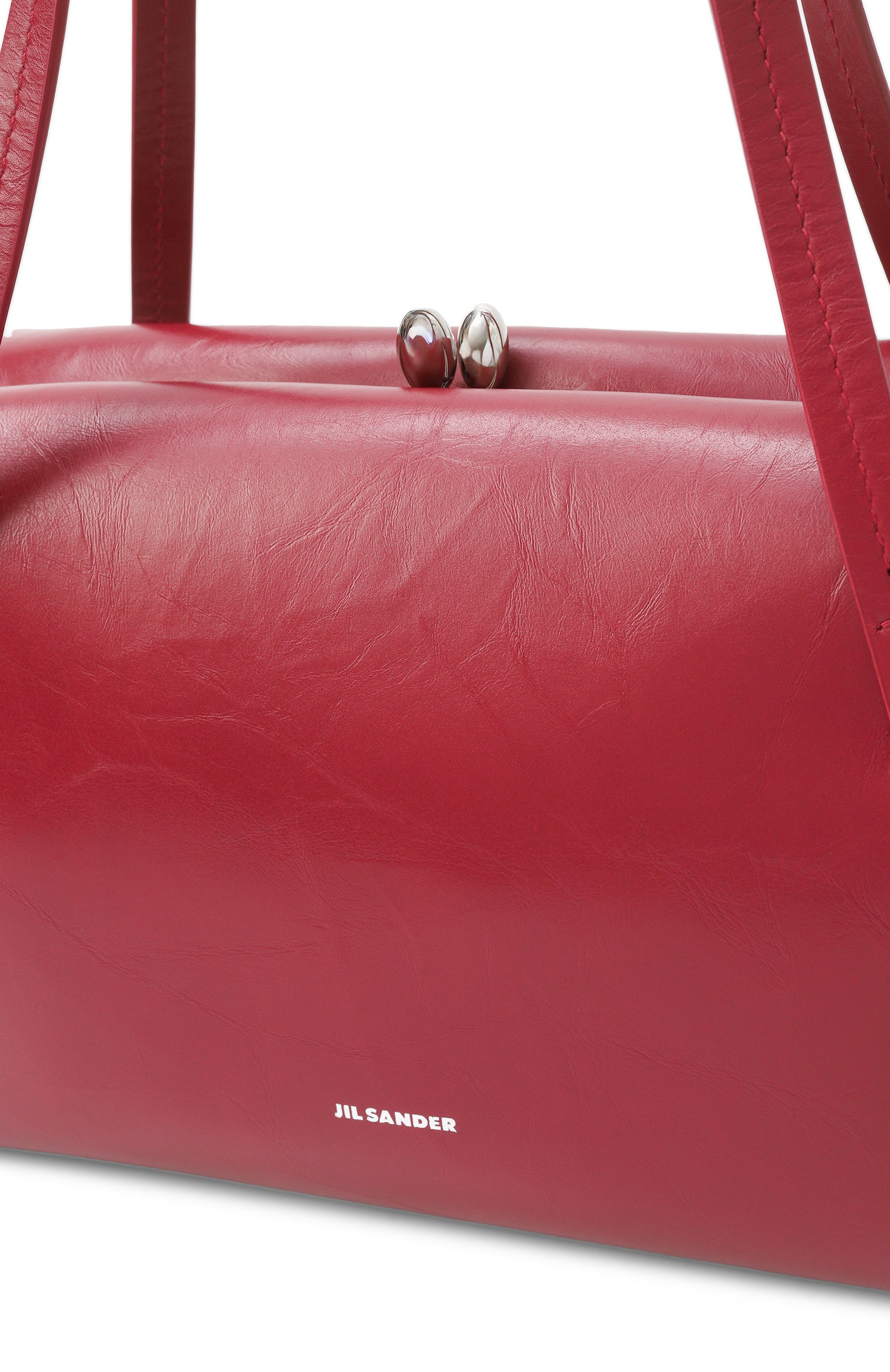 Сумка goji pillow small JIL SANDER красного цвета по цене 279000 руб., арт. J08WD0078-P5635, фото 3 Сумка goji pillow small JIL SANDER, арт. J08WD0078-P5635, фото 3