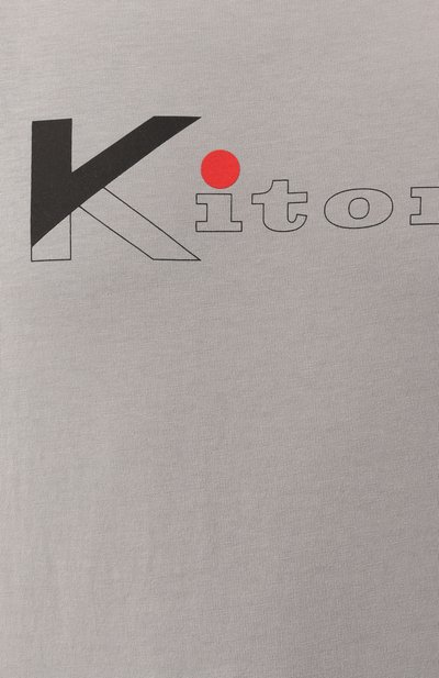 Хлопковая футболка KITON, арт. UMK041801, фото 5