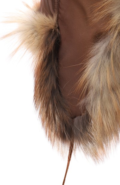 Шапка-ушанка с отделкой из лисы FURLAND, арт. 0224809610077600219, фото 3