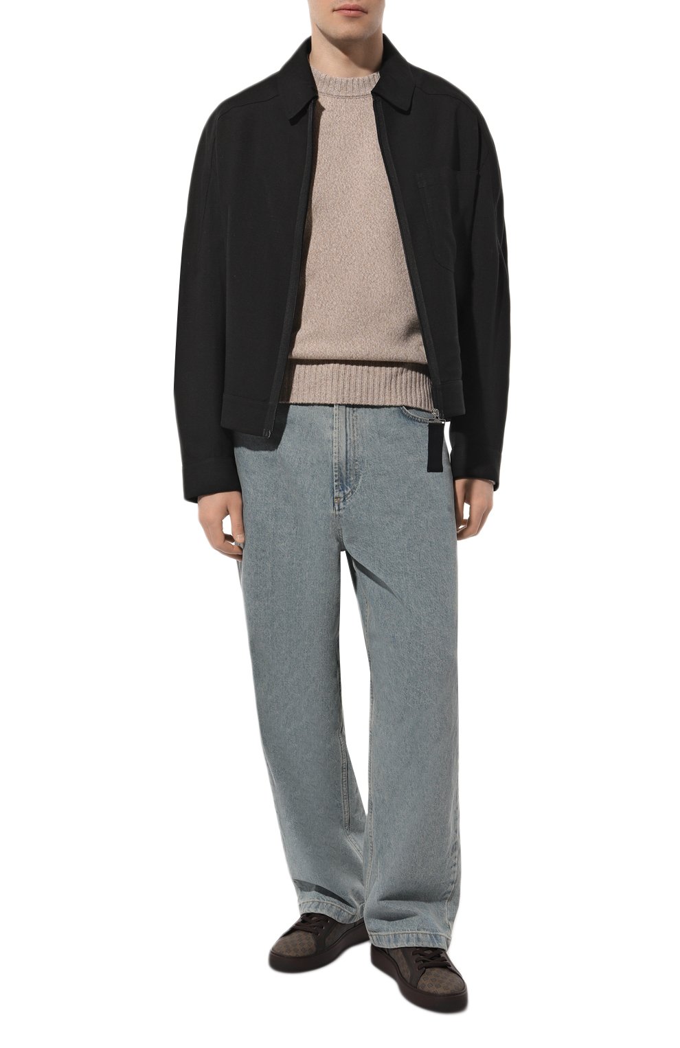 Комбинированные кеды b-court BALMAIN, арт. BM0VI321/TPBN, фото 2