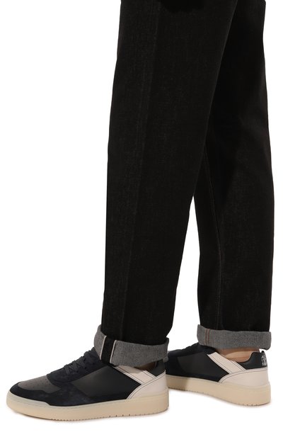 Кожаные кеды basket BRUNELLO CUCINELLI, арт. MZUGSGZ324, фото 3