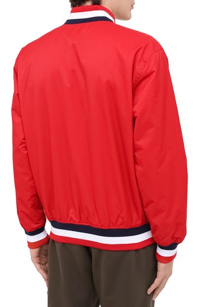 Бомбер POLO RALPH LAUREN красного цвета по цене 62850 руб., арт. 710798665, фото 4 Бомбер POLO RALPH LAUREN, арт. 710798665, фото 4