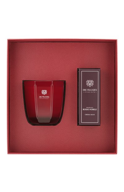 Подарочный набор свеча и крем для рук с ароматом rosso nobile DR. VRANJES FIRENZE, арт. FRV20-C16, фото 1