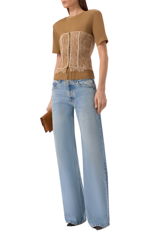 Топ Giuseppe di Morabito 06PST0395 16309 Бежевый  06PST0395 16309 Фото 2