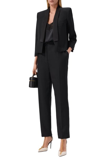 Женский шерстяной жакет BALMAIN, арт. HF1SC305/ME54