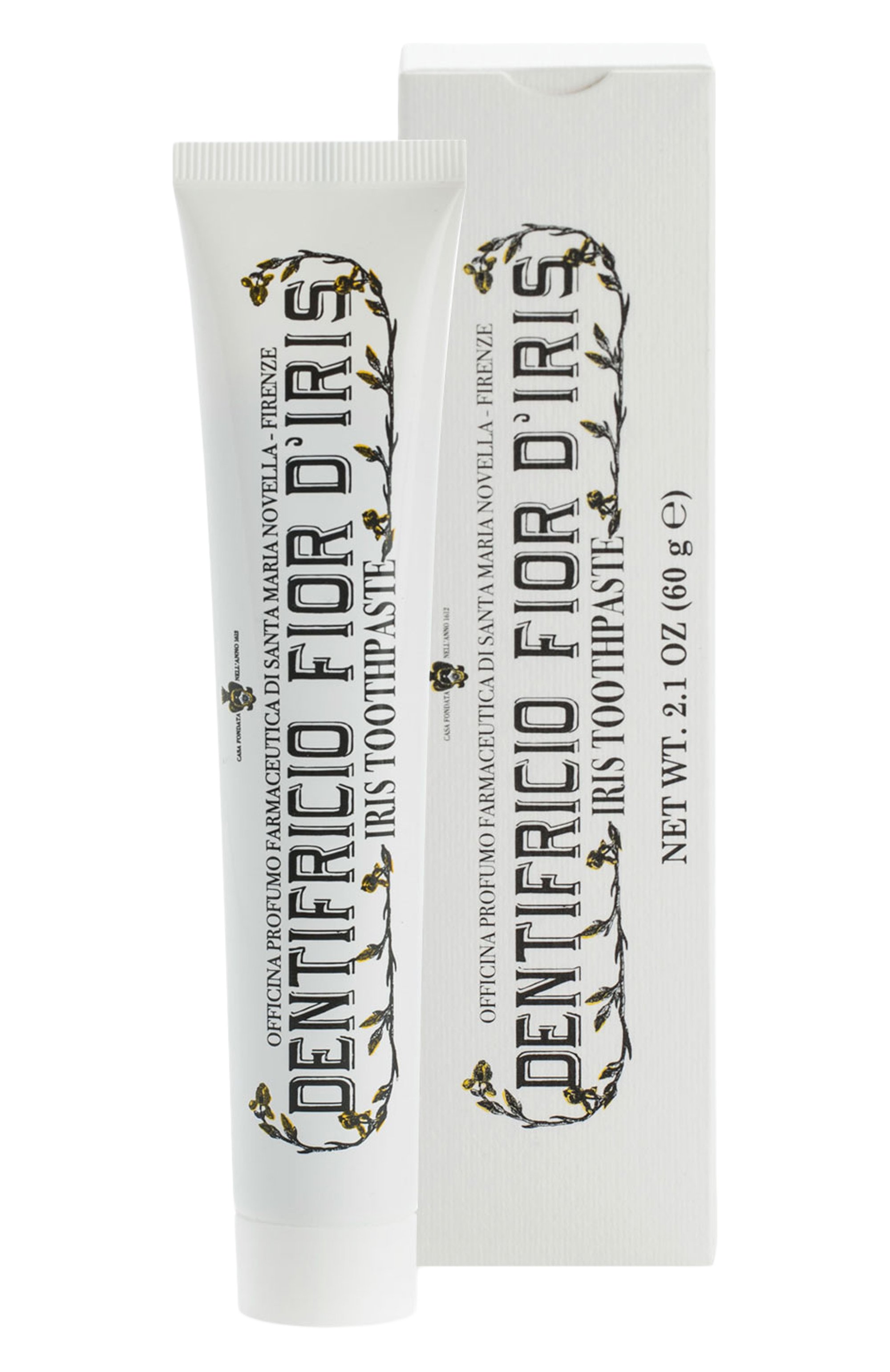 Зубная паста fior d'iris (60g) SANTA MARIA NOVELLA бесцветного цвета по цене 1950 руб., арт. SMN7010806MRK, фото 2 Зубная паста fior d'iris (60g) SANTA MARIA NOVELLA, арт. SMN7010806MRK, фото 2