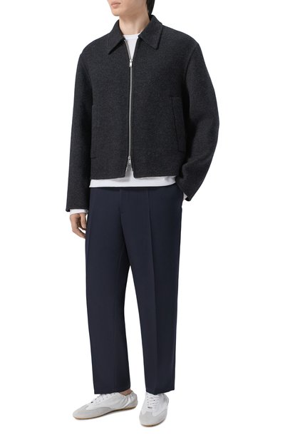 Мужские шерстяные брюки JIL SANDER, арт. J21KA0011/J40002