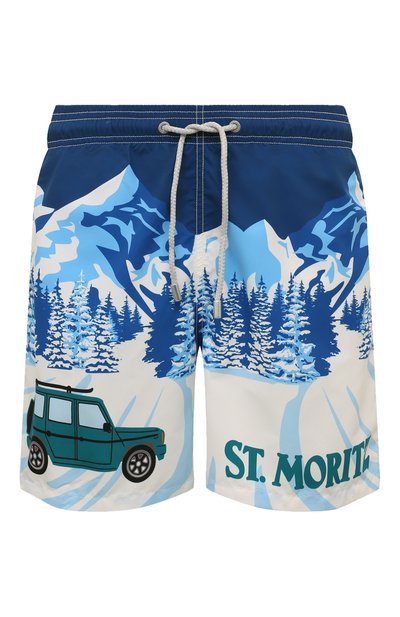 Мужские плавки-шорты MC2 SAINT BARTH, арт. STBM GUSTAVIA PLACED PRINT/GUS0009