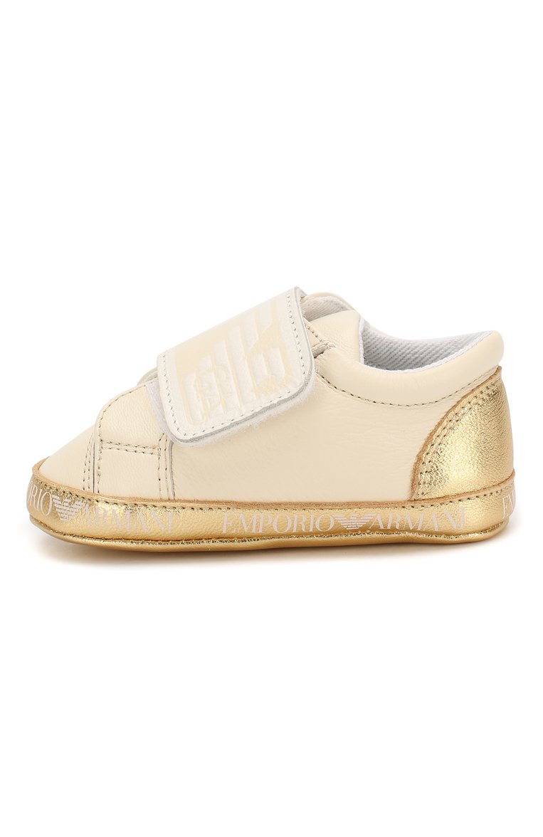 Кожаные пинетки EMPORIO ARMANI, арт. XLX003/X0N01/17-19, фото 2