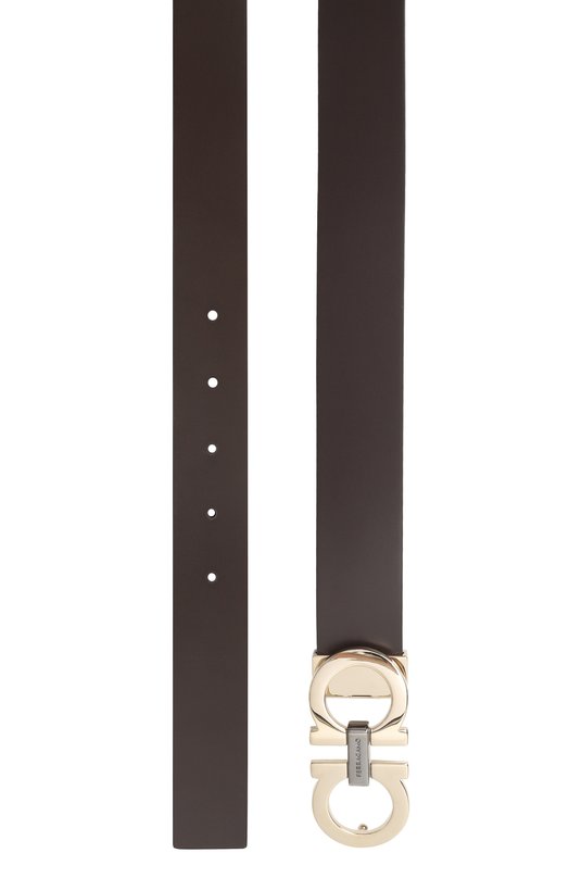 Двусторонний ремень Ferragamo 670391/785965 Коричневый  670391/785965 Фото 3