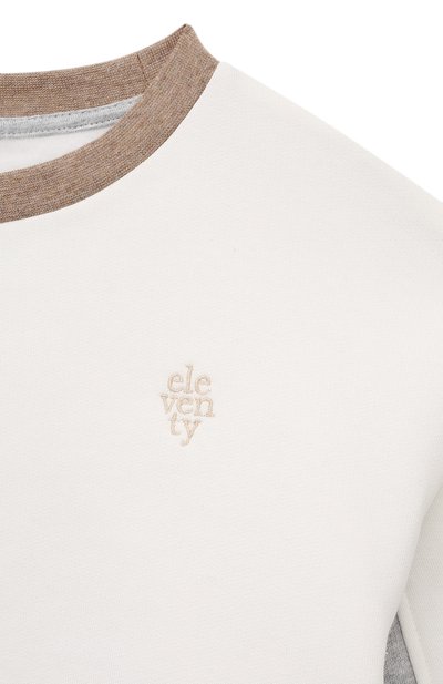 Хлопковый свитшот ELEVENTY, арт. ET4A00 Z1656/12-16, фото 3