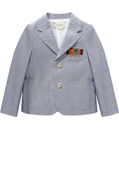 Хлопковый костюм с вышивкой GUCCI, арт. 463006/XBA31, фото 2