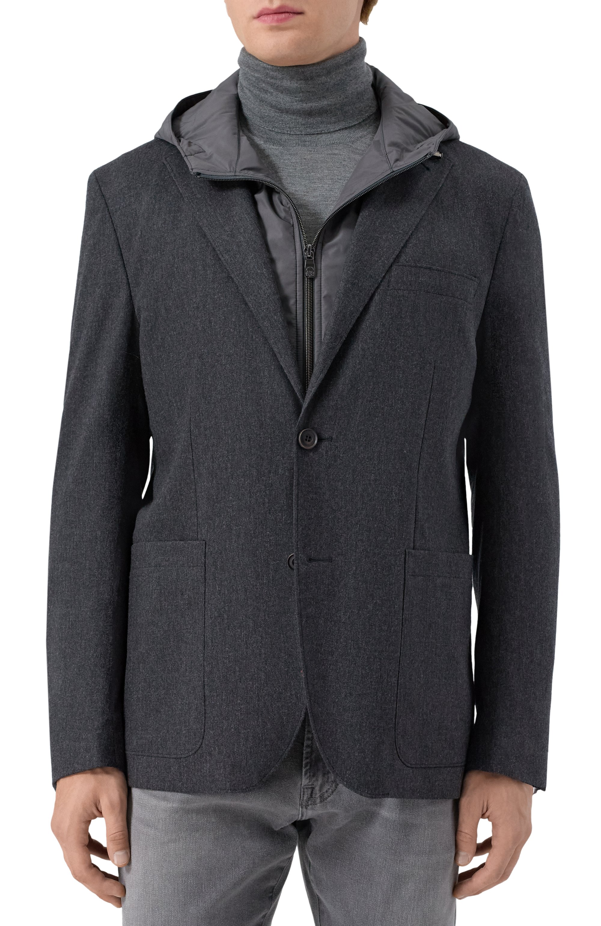 Пиджак из шерсти и к�ашемира CORNELIANI, арт. 266537-2618535, фото 3