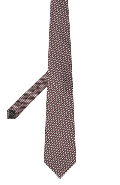 Шелковый галстук BRIONI коричневого цвета по цене 25350 руб., арт. 062H00/P0435, фото 2 Шелковый галстук BRIONI, арт. 062H00/P0435, фото 2