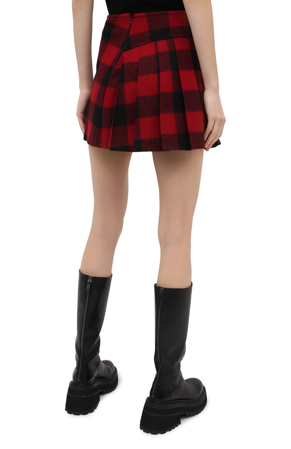 Шерстяная юбка DSQUARED2, арт. S72MA0818/S44496, фото 4