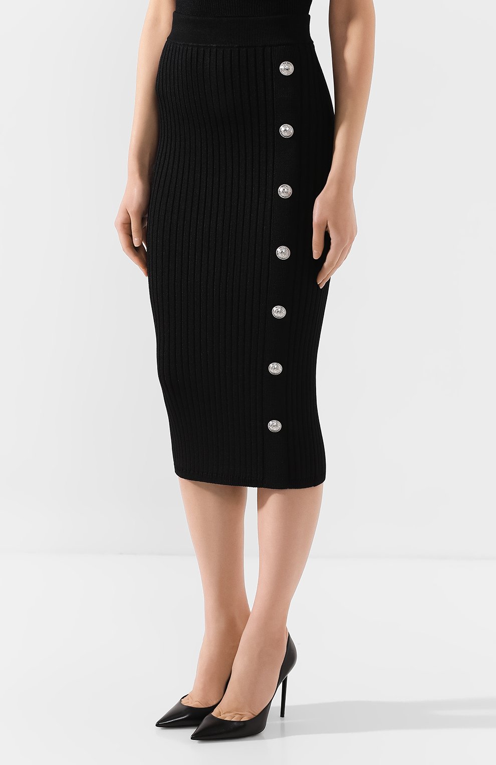 Юбка из вискозы BALMAIN, арт. SF24871/K487, фото 3
