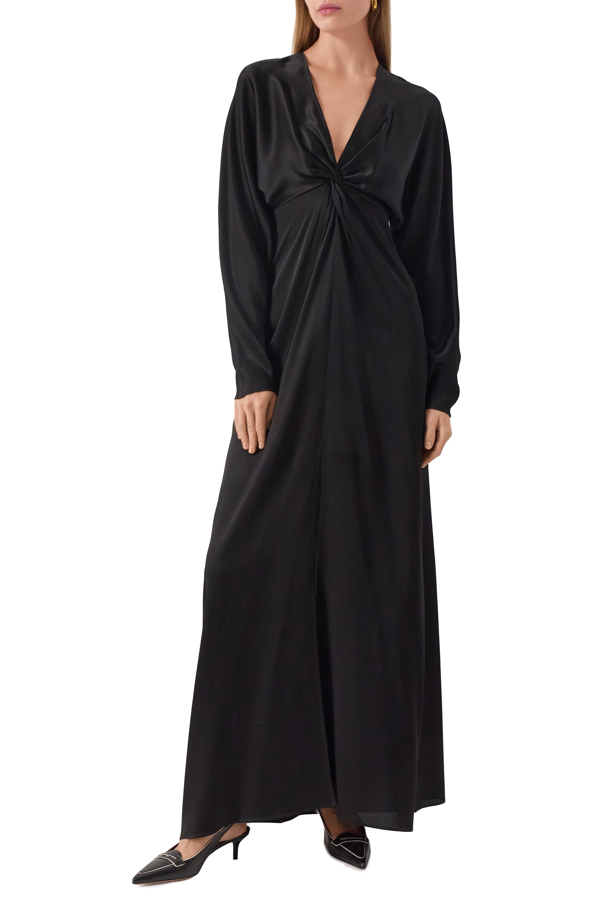 Атласное платье ANTONELLI FIRENZE, арт. M6331N/794, фото 3