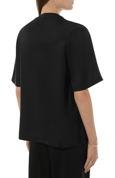 Шелковая блузка LOULOU DE SAISON, арт. ZEUS, фото 4