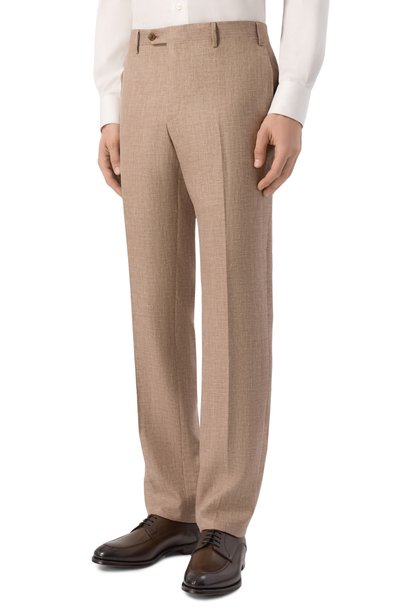 Брюки из шерсти и льна CORNELIANI, арт. 275002/2718263, фото 3