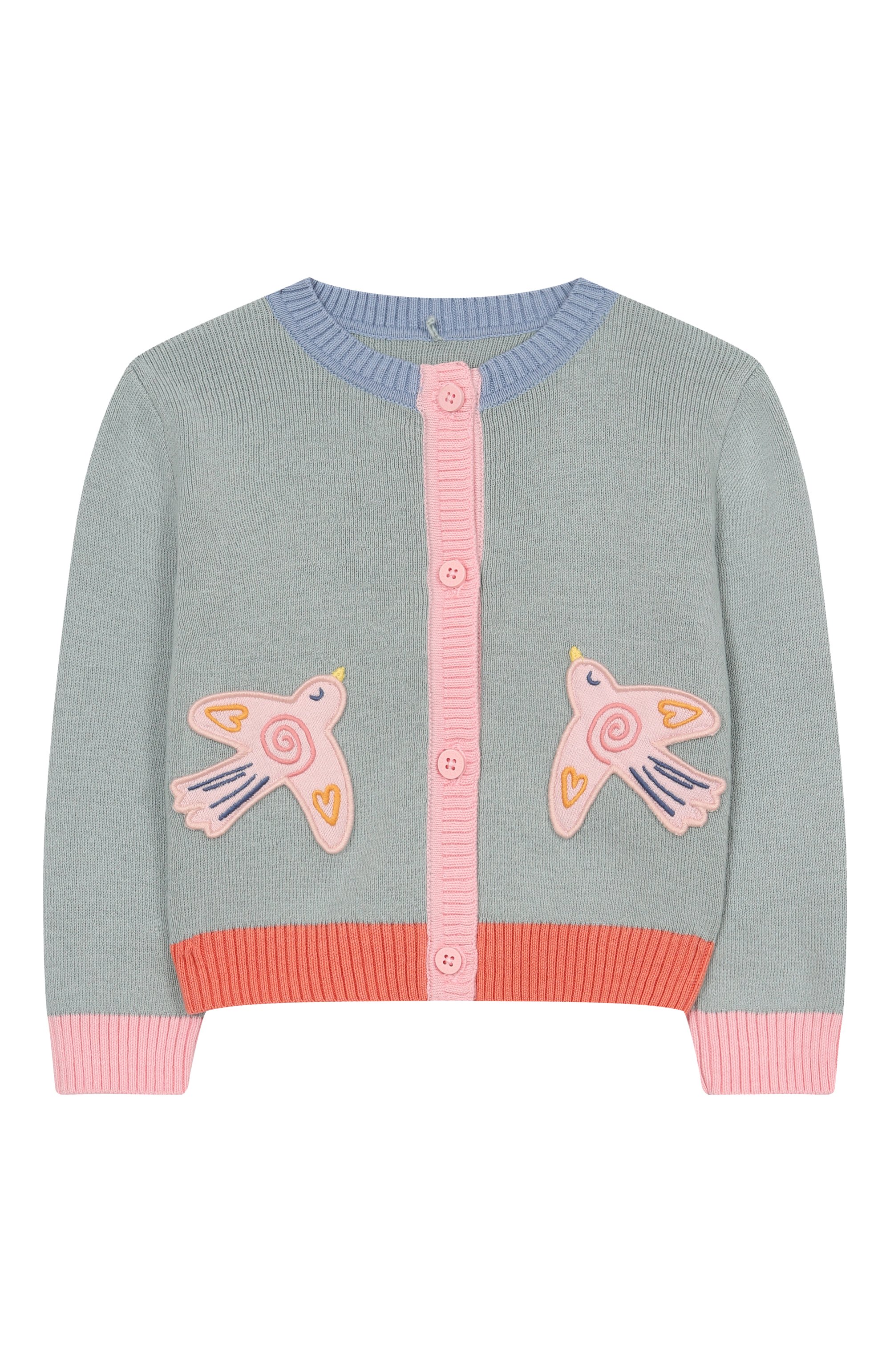 Кардиган из хлопка и шерсти STELLA MCCARTNEY, арт. TX9030, фото 1