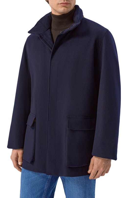 Кашемировая куртка Loro Piana FAQ0480 Синий  FAQ0480 Фото 3