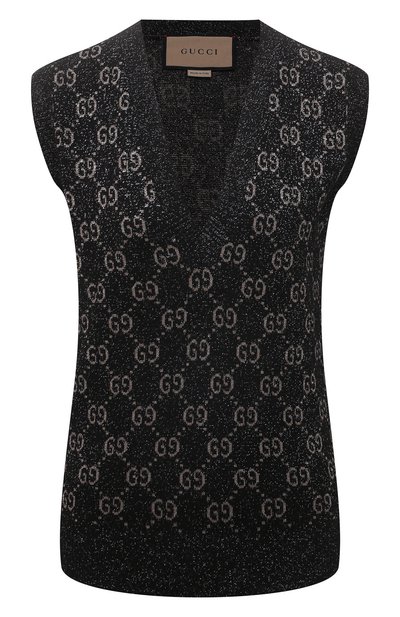 Женский хлопковый жилет GUCCI, арт. 678436/XKB54