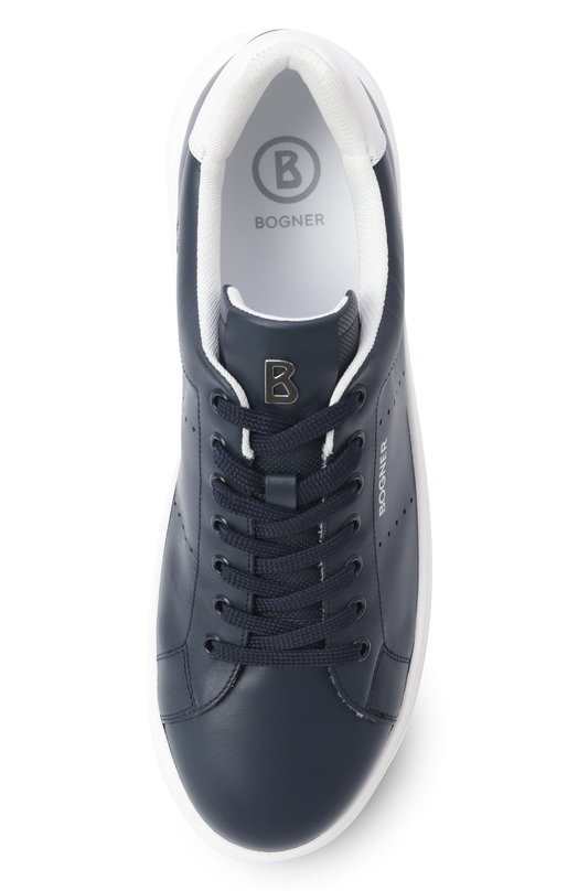 Кожаные кеды Milan Bogner MILAN 2 B Синий  MILAN 2 B Фото 6