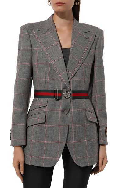 Шерстяной жакет GUCCI, арт. 758276/ZAKRL, фото 3