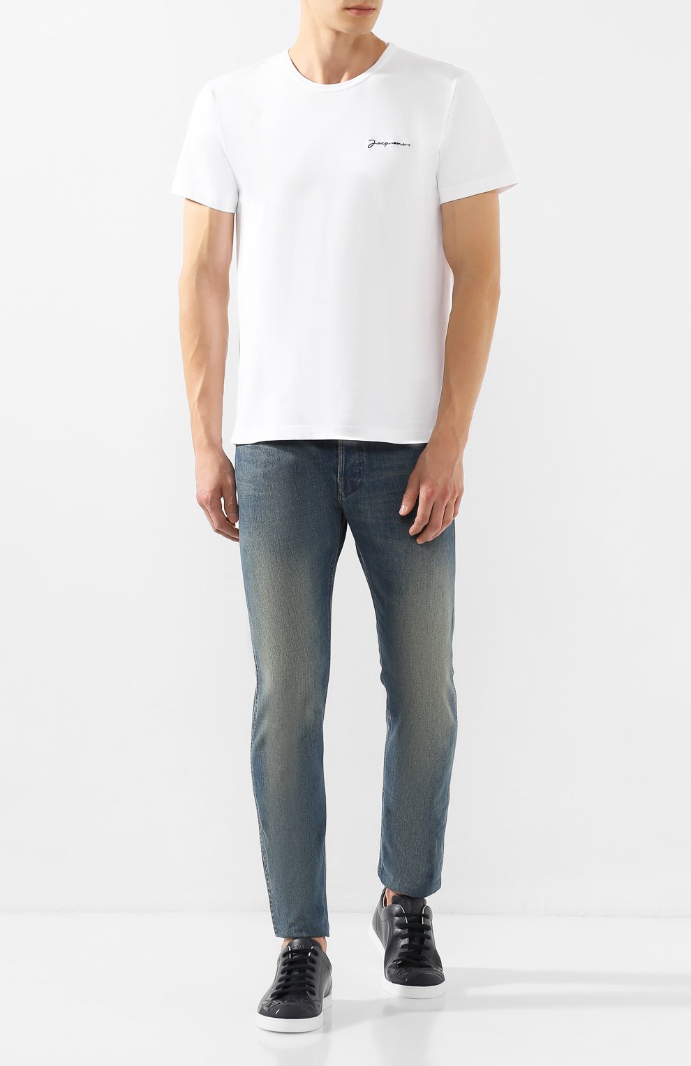 Хлопковая футболка JACQUEMUS, арт. 196JS02/60110, фото 2