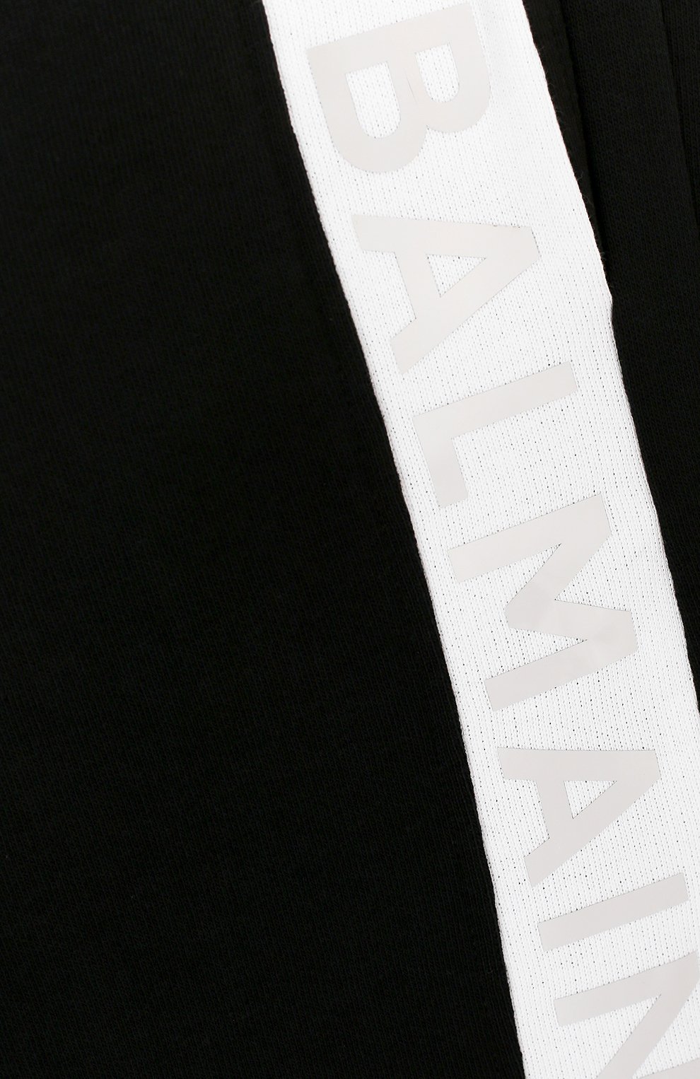 Брюки BALMAIN черно-белого цвета по цене 32300 руб., арт. 6M6547/MX120/4-10, фото 3 Брюки BALMAIN, арт. 6M6547/MX120/4-10, фото 3