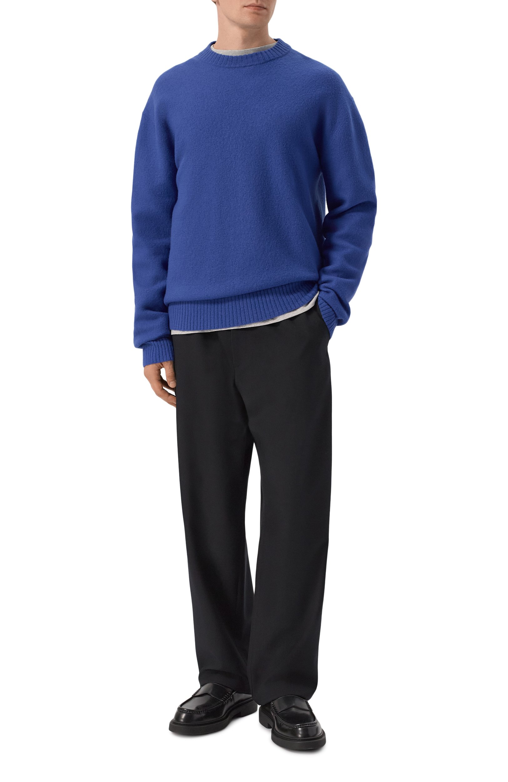 Шерстяные брюки DRIES VAN NOTEN черного цвета по цене 123500 руб., арт. 262-020920/4265, фото 2 Шерстяные брюки DRIES VAN NOTEN, арт. 262-020920/4265, фото 2