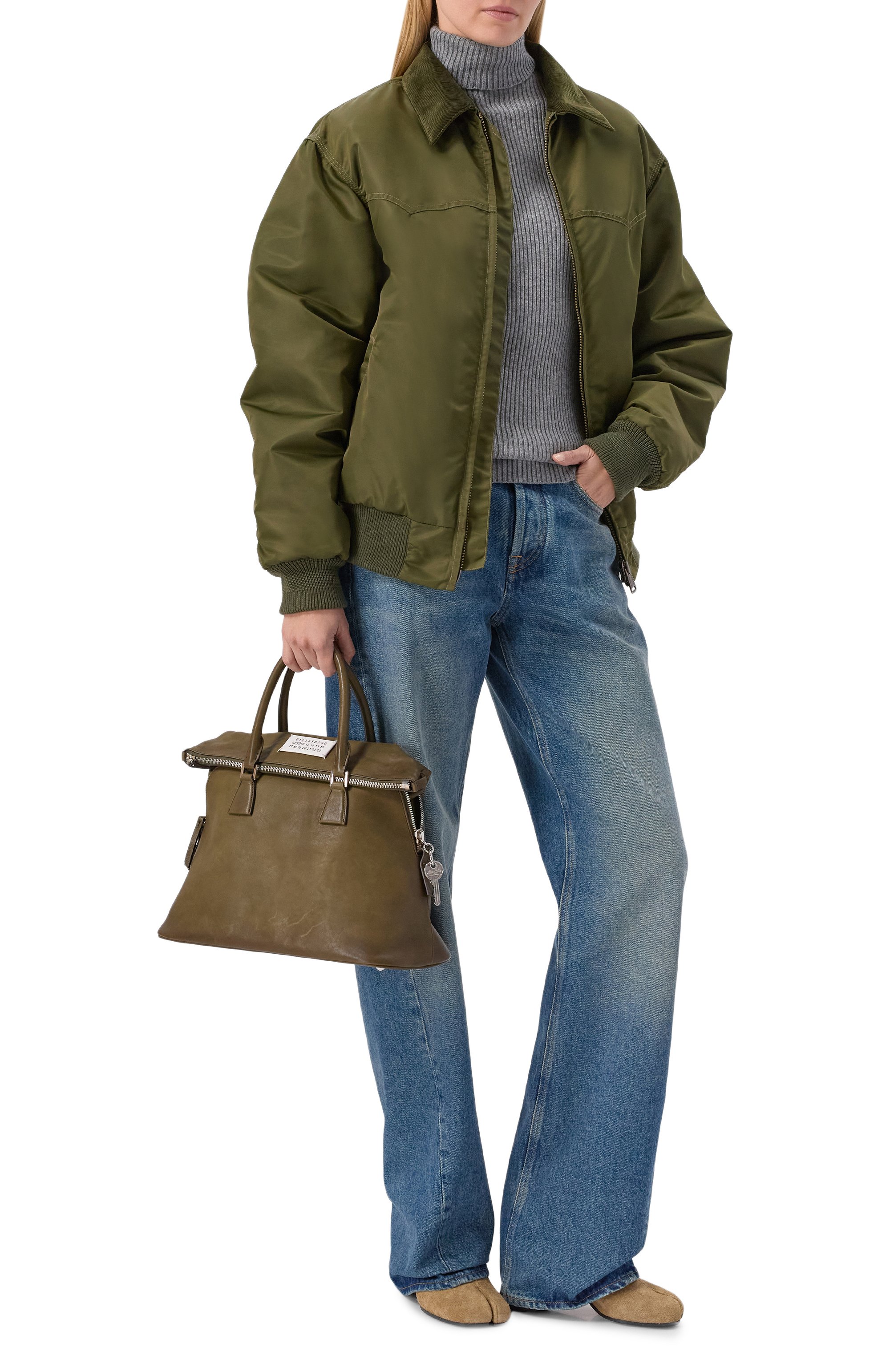 Утепленный бомбер MAISON MARGIELA, арт. S67AM0106/M35662, фото 2