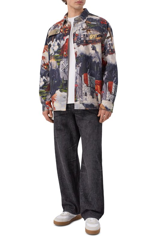 Джинсовая рубашка Off-White 0MYD05PF25DEN002 Разноцветный  0MYD05PF25DEN002 Фото 2