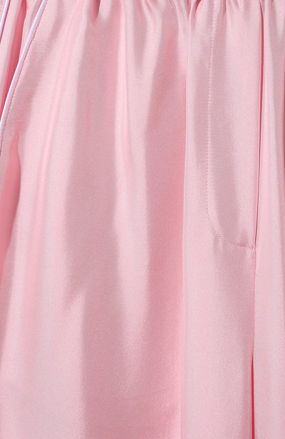 Шелковые брюки DOLCE & GABBANA, арт. L53P26/G7M5C/8-14, фото 3