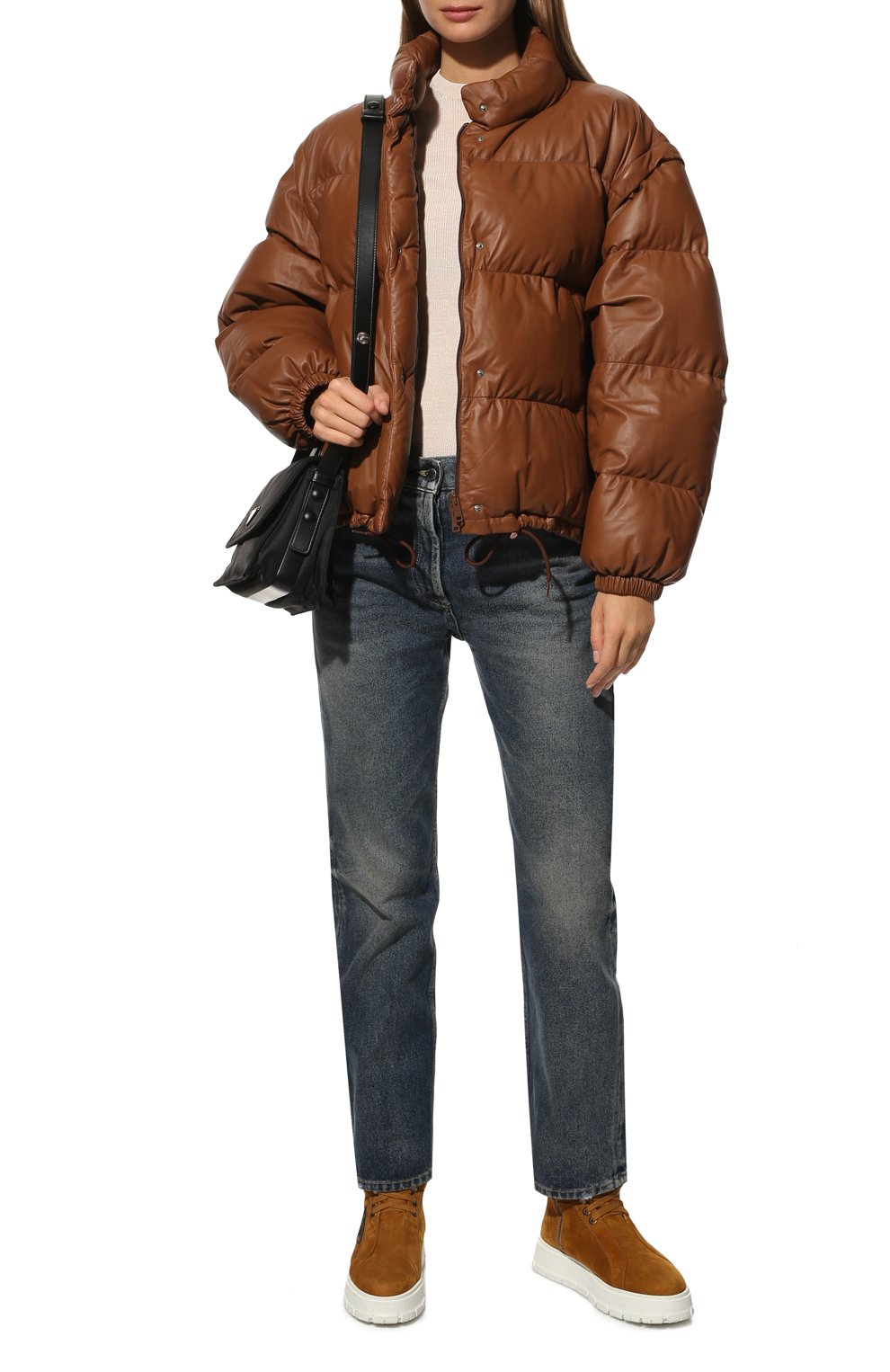 Замшевые ботинки PRADA, арт. 1T492M-FDW-F0046-ZF45, фото 2