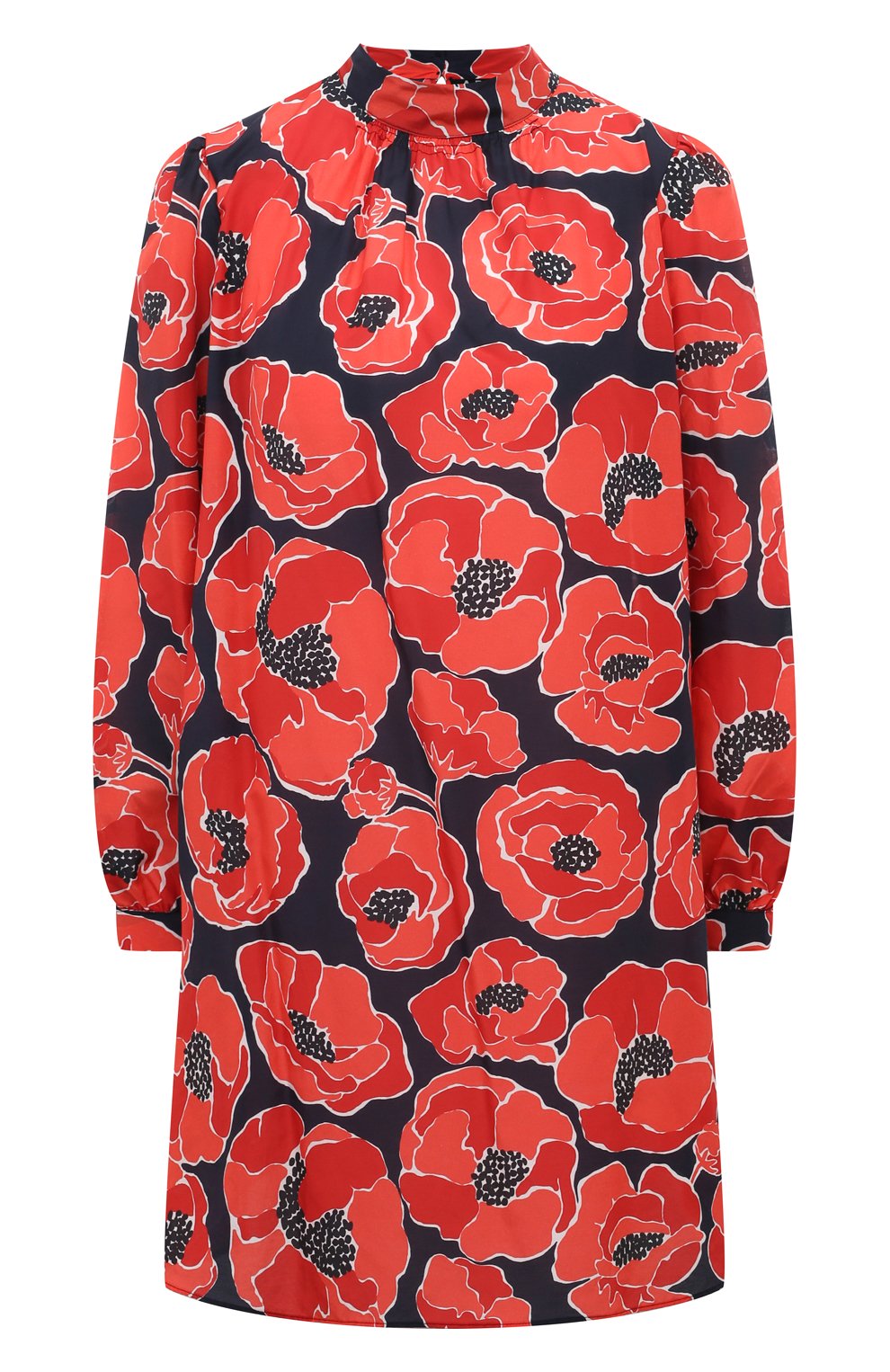 Платье из хлопка и шелка A.P.C., арт. C0GVYF35062EAE, фото 1