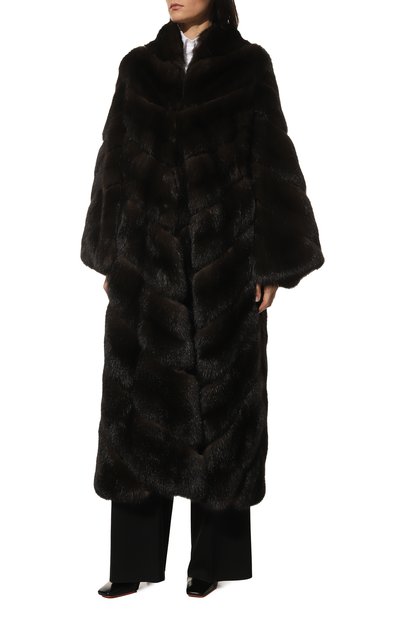 Шуба из меха соболя SABLEFUR, арт. 72211-sb-01, фото 3