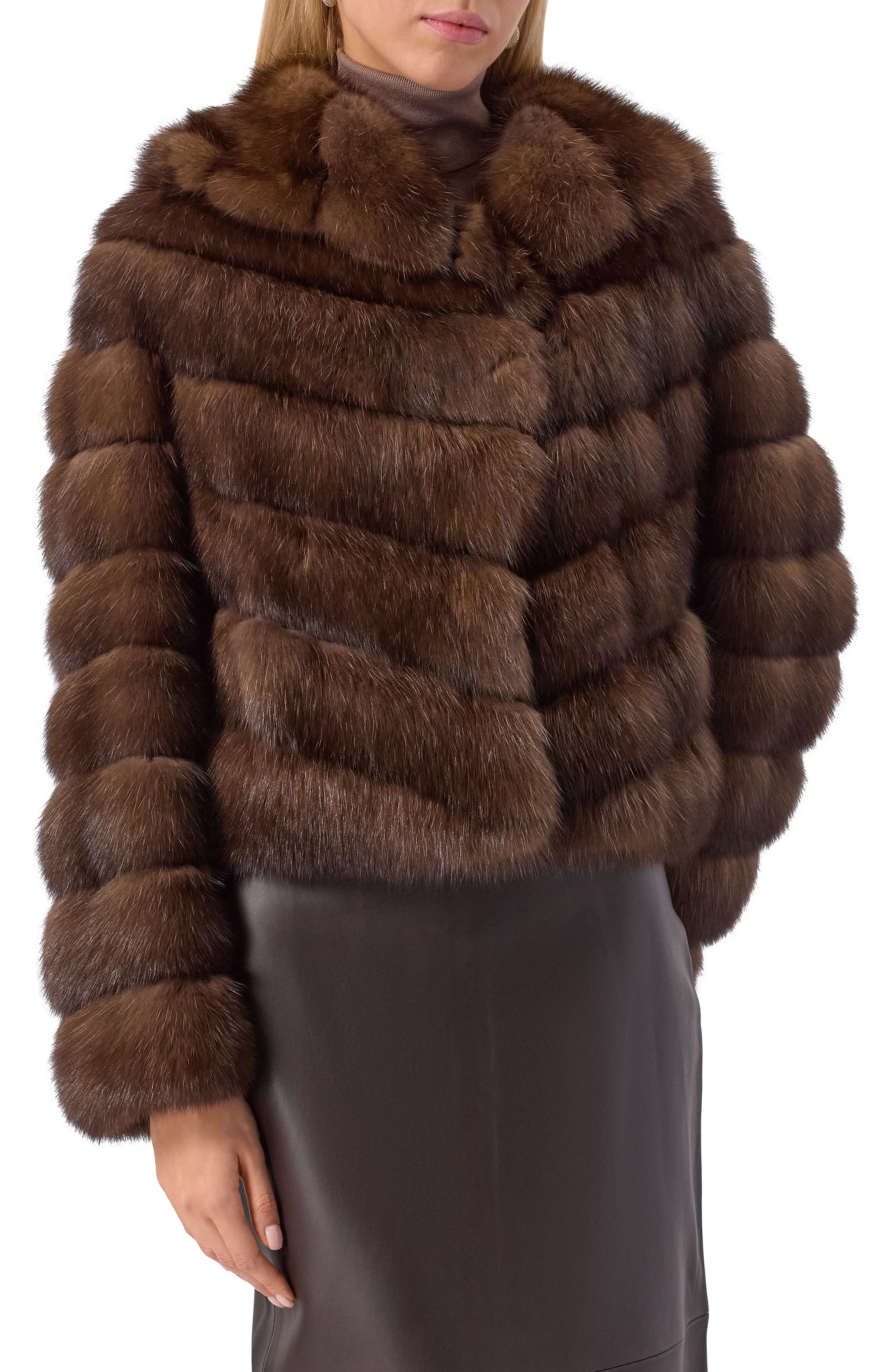 Шуба из соболя VICTORIA KUSENKOVA, арт. 763509804655, фото 3