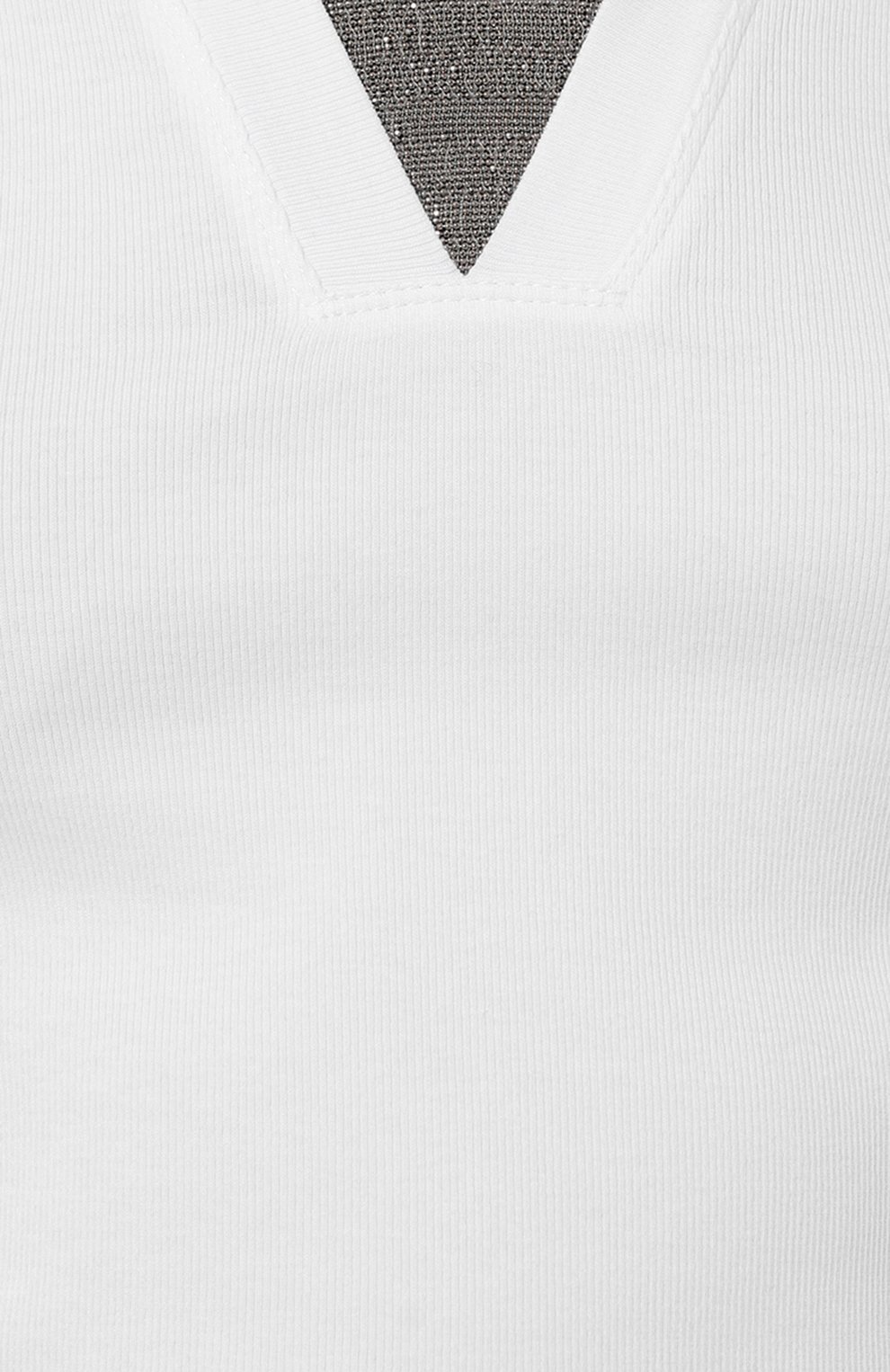 Хлопковый топ BRUNELLO CUCINELLI, арт. MPTC8EL672, фото 5