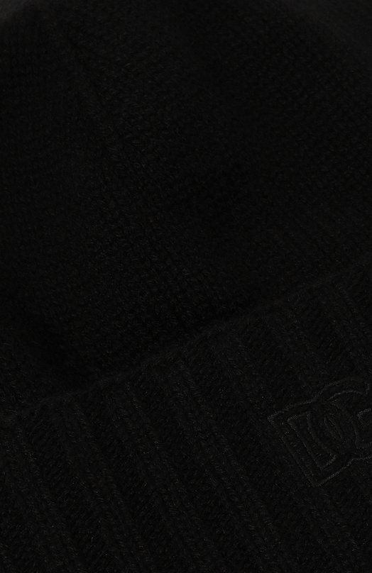 Кашемировая шапка Dolce & Gabbana FXQ06Z/JAWZ9 Чёрный  FXQ06Z/JAWZ9 Фото 4