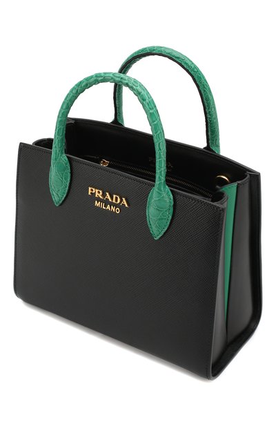 Сумка-тоут bibliothèque PRADA, арт. 1BA204-2EVL-F0V73-OOF, фото 4