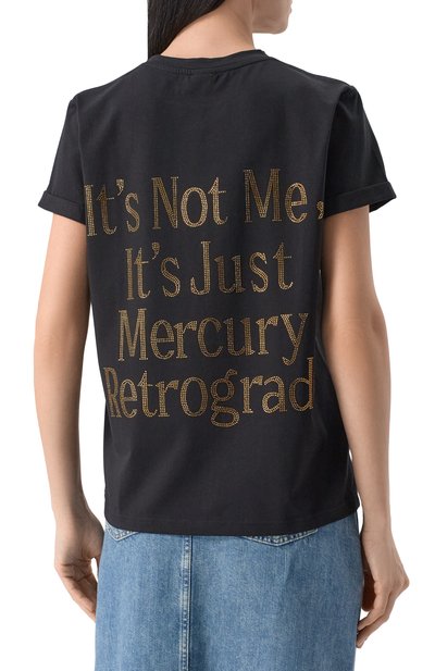 Хлопковая футболка SEVEN LAB черного цвета по цене 8400 руб., арт. CTR1.01.900.258.3399, фото 4 Хлопковая футболка SEVEN LAB, арт. CTR1.01.900.258.3399, фото 4