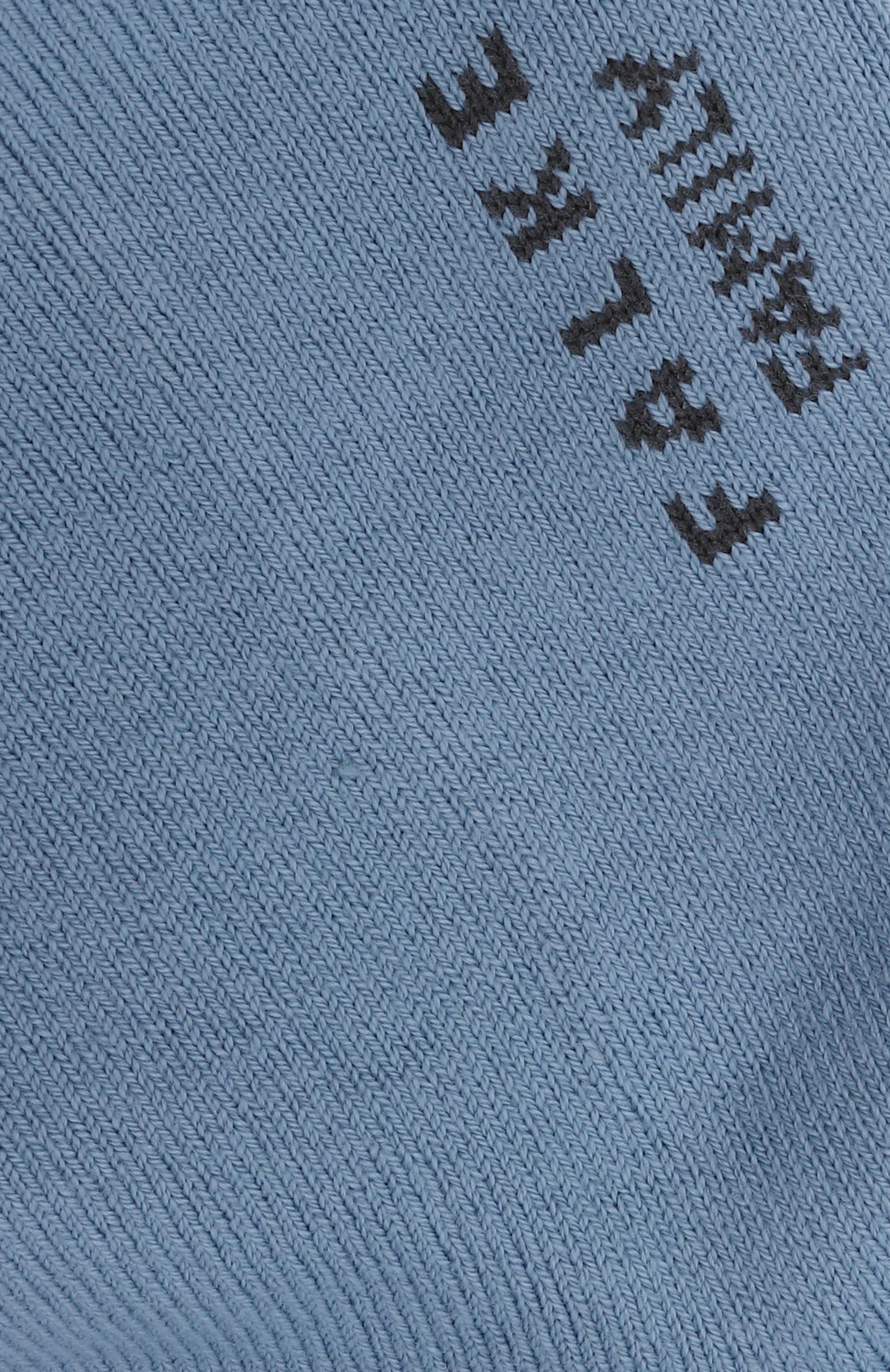 Хлопковые носки FALKE голубого цвета по цене 1930 руб., арт. 46489, фото 2 Хлопковые носки FALKE, арт. 46489, фото 2