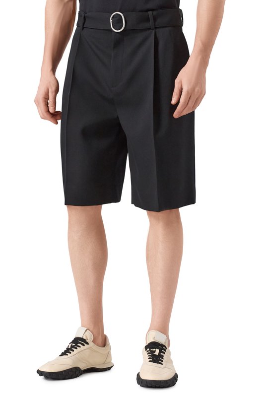 Шерстяные шорты Jil Sander J22KA0273/J40002 Чёрный  J22KA0273/J40002 Фото 3