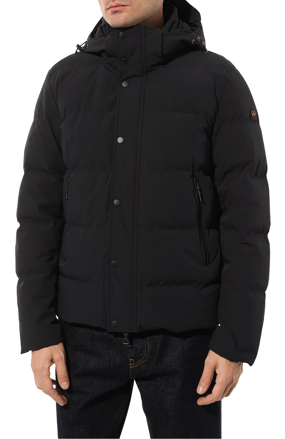 Пуховик PAUL&SHARK черного цвета по цене 85500 руб., арт. 12312007, фото 3 Пуховик PAUL&SHARK, арт. 12312007, фото 3