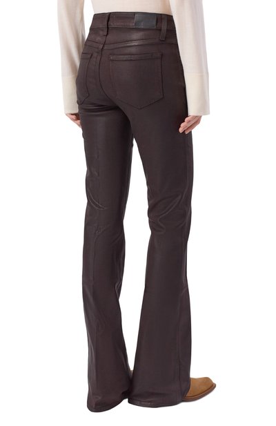 Джинсы laurel canyon PAIGE темно-коричневого цвета по цене 49250 руб., арт. 6114799-6498, фото 4 Джинсы laurel canyon PAIGE, арт. 6114799-6498, фото 4